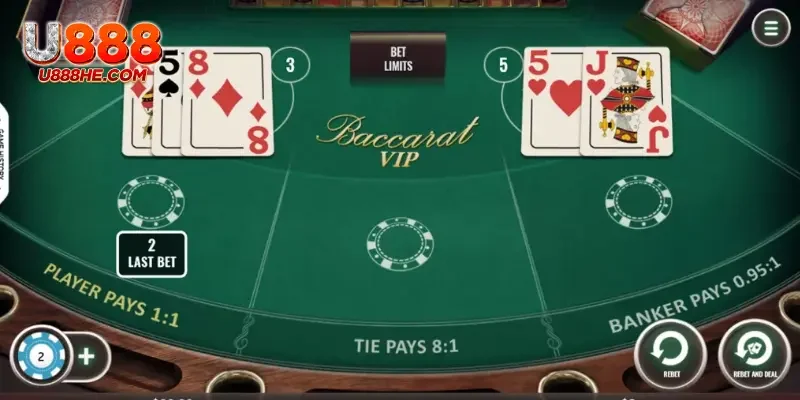 Trò Blockchain Baccarat U888 luôn có cách vận hành và chơi đơn giản nhưng hiệu quả