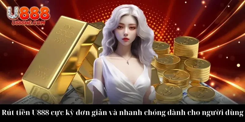 Rút tiền U888 cực kỳ đơn giản và nhanh chóng dành cho người dùng