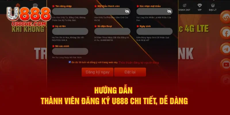 Hướng dẫn bạn cách đăng ký tài khoản thành viên chi tiết